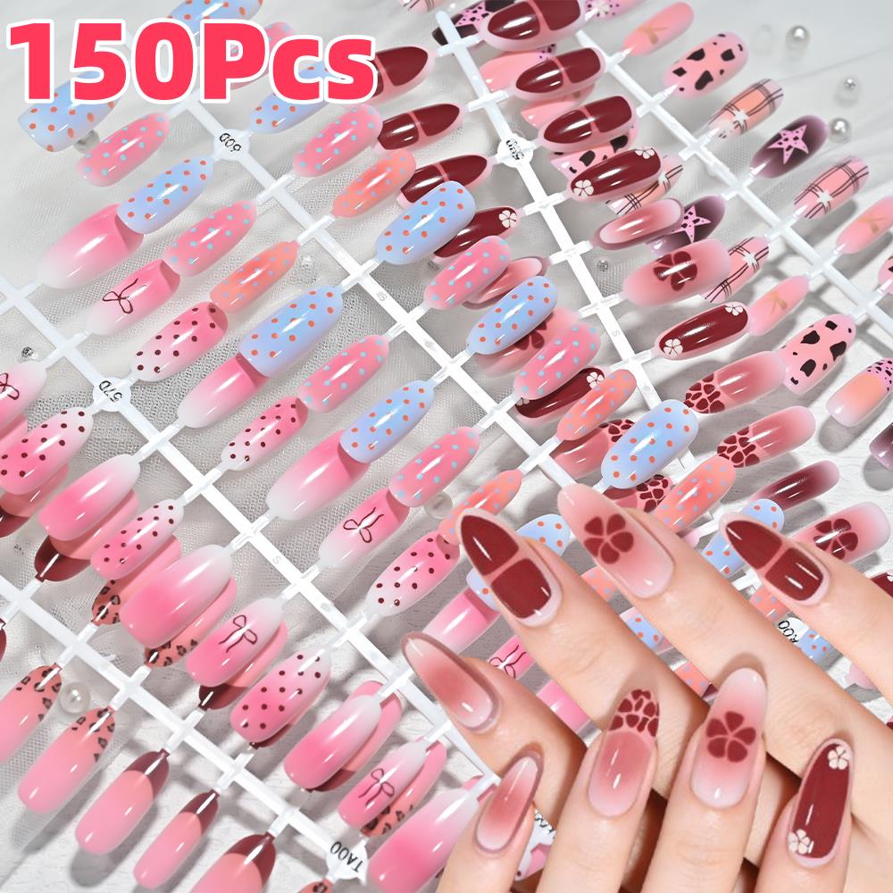 150 stuks roze blauwe ombre lu - Pressed Flower Art recensie en prijs