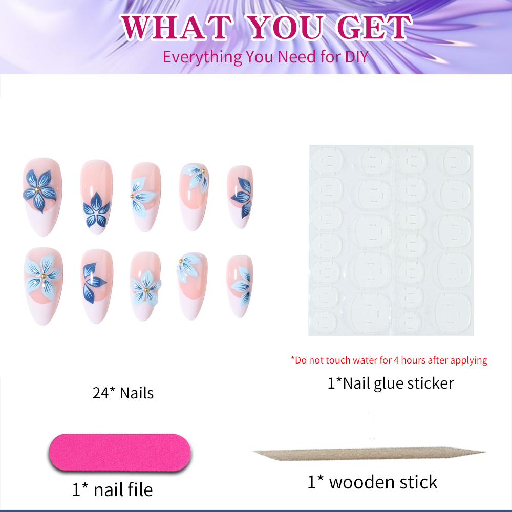 24 stks Amandel 3d gel bloem w - Pressed Flower Art recensie en prijs