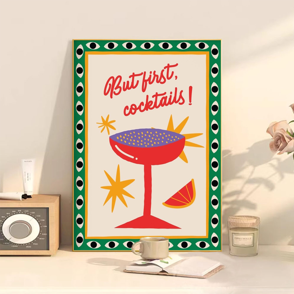 5D DIY kleur voedsel kunst dia - Photo Mosaic Print recensie en prijs