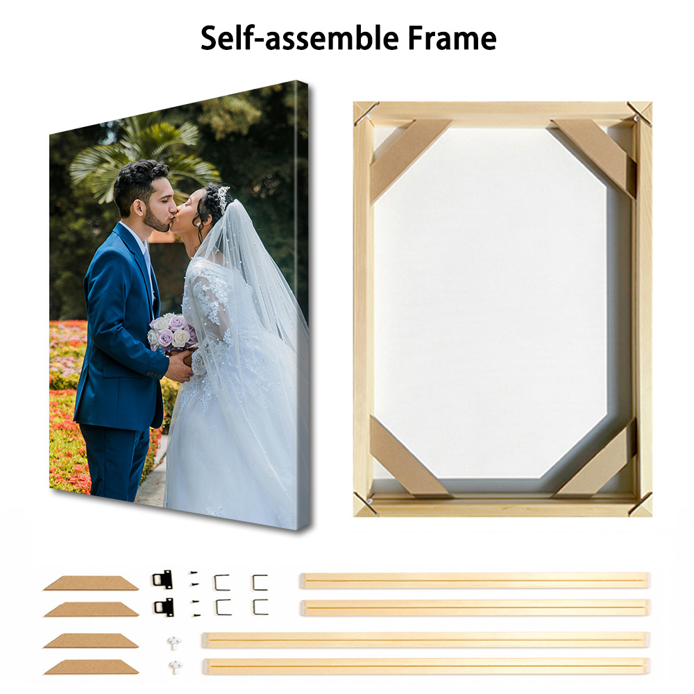 1 stuk op maat gemaakte foto's - Engraved Wood Frame recensie en prijs
