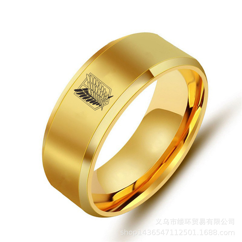 5 Kleuren Aanval Op Titan Zwar - Initial Ring Custom recensie en prijs