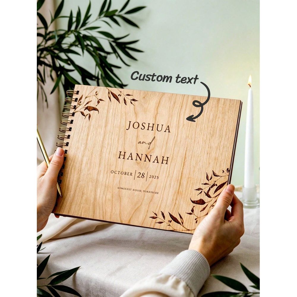 Gepersonaliseerd A4 A5 houten  - Custom Photo Book recensie en prijs