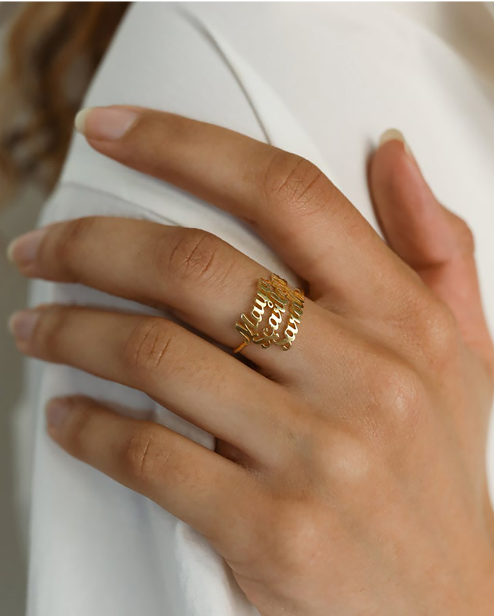 Gepersonaliseerde Aangepaste N - Initial Ring Custom recensie en prijs