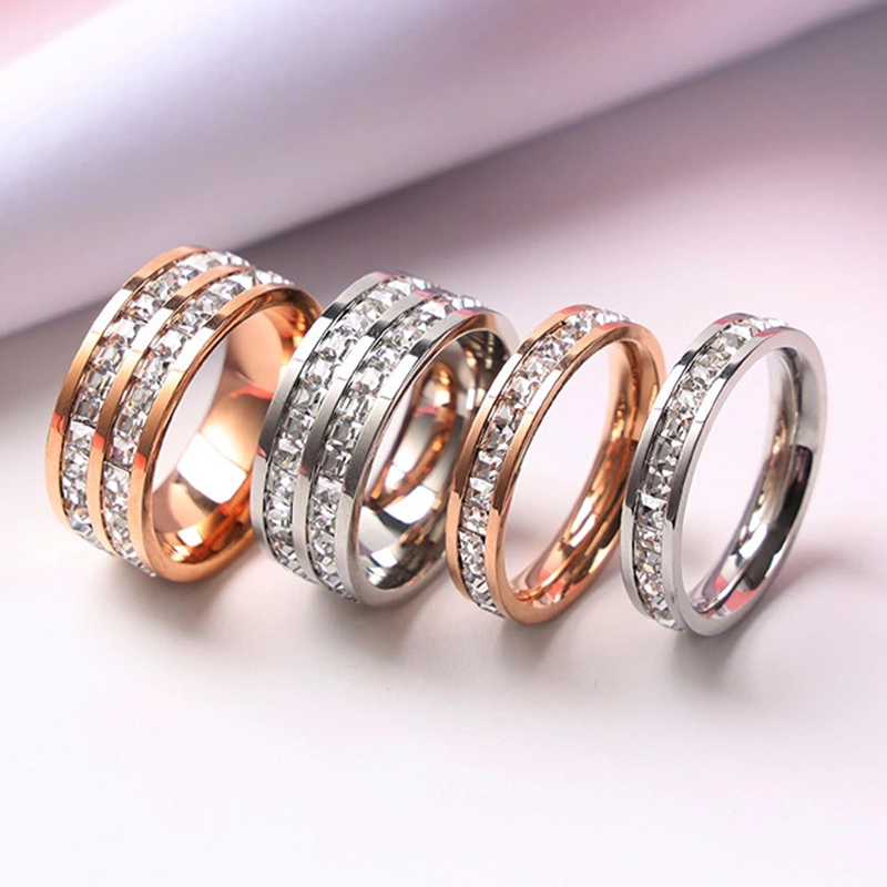 Luxe Rose Goud Kleur Enkele Du - Initial Ring Custom recensie en prijs