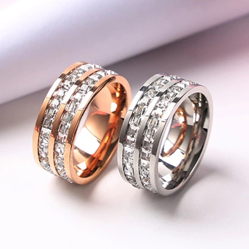 Luxe Rose Goud Kleur Enkele Du - Initial Ring Custom recensie en prijs