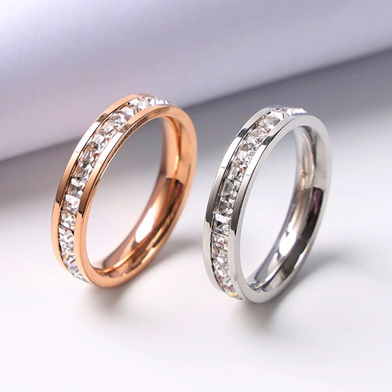 Luxe Rose Goud Kleur Enkele Du - Initial Ring Custom recensie en prijs