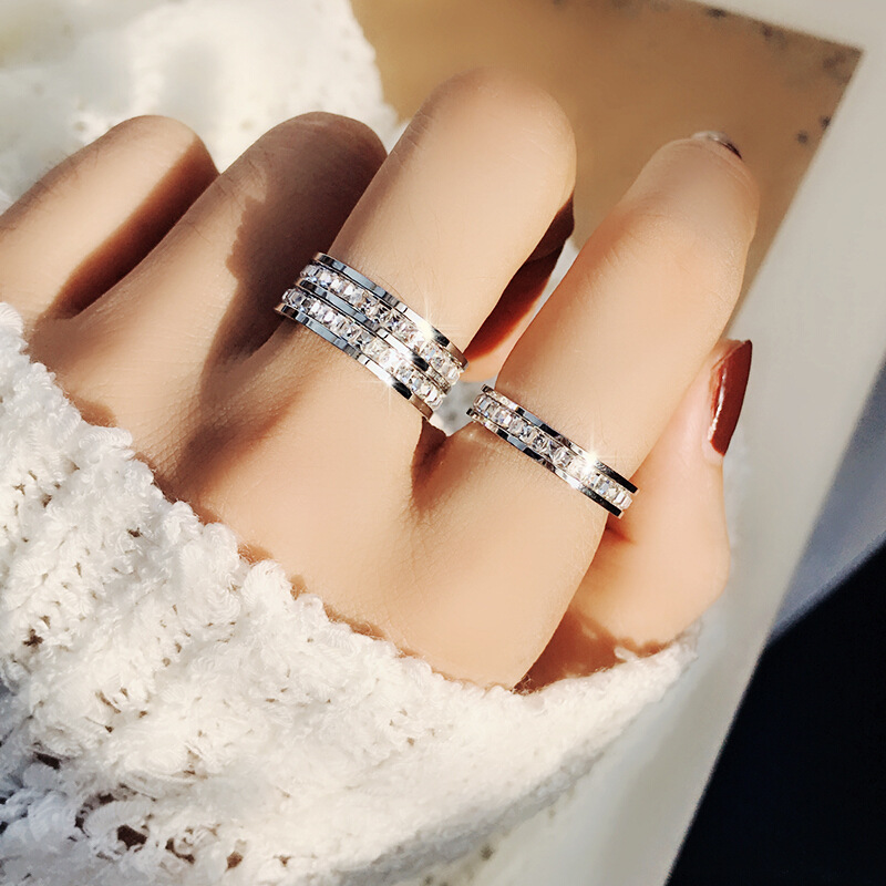 Luxe Rose Goud Kleur Enkele Du - Initial Ring Custom recensie en prijs