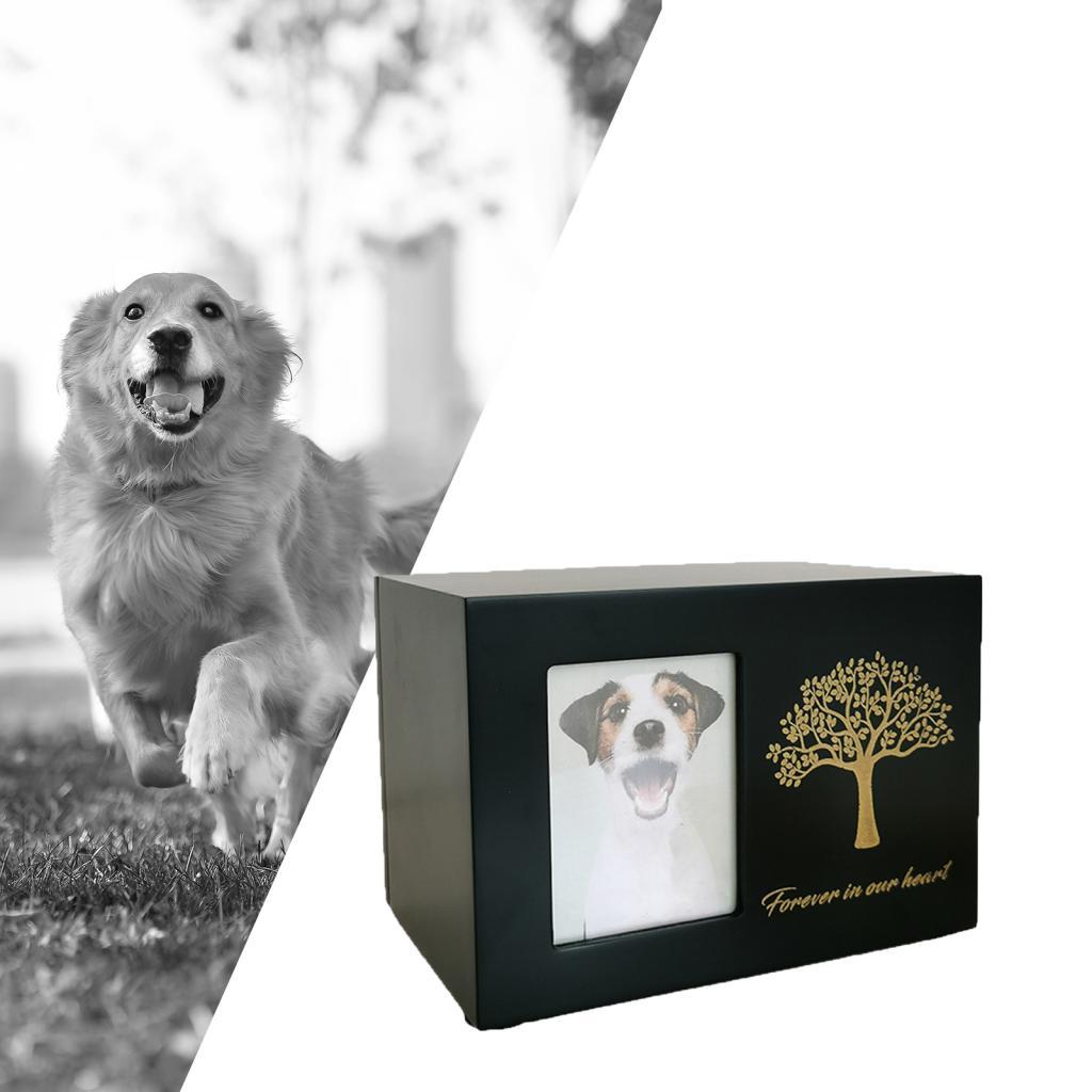 Crematie Urn Voor Honden Begra - Engraved Wood Frame recensie en prijs