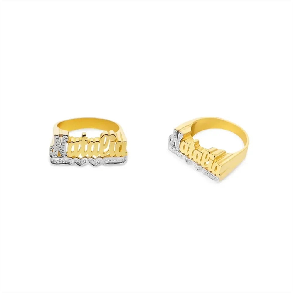 Gepersonaliseerde Naam Op Maat - Initial Ring Custom recensie en prijs