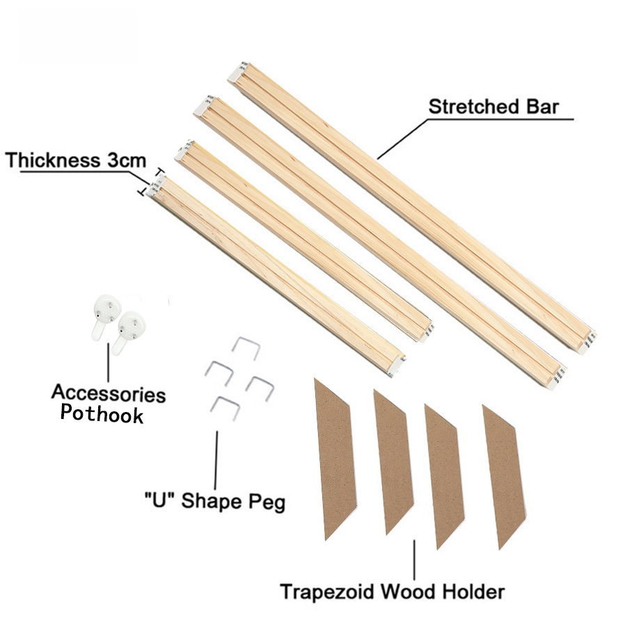 70x140 100x150 diy houten fram - Engraved Wood Frame recensie en prijs