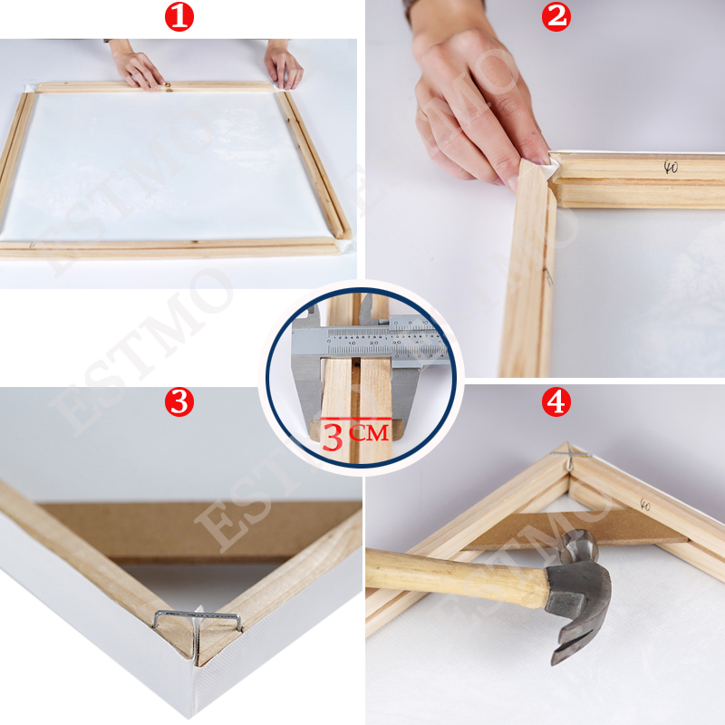 70x140 100x150 diy houten fram - Engraved Wood Frame recensie en prijs