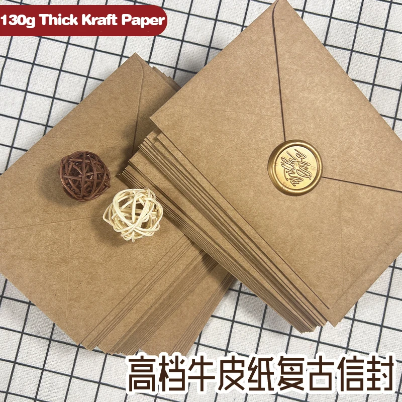 50 Stuks Kraft Bruin Papier En - Wax Seal Letter Kit recensie en prijs