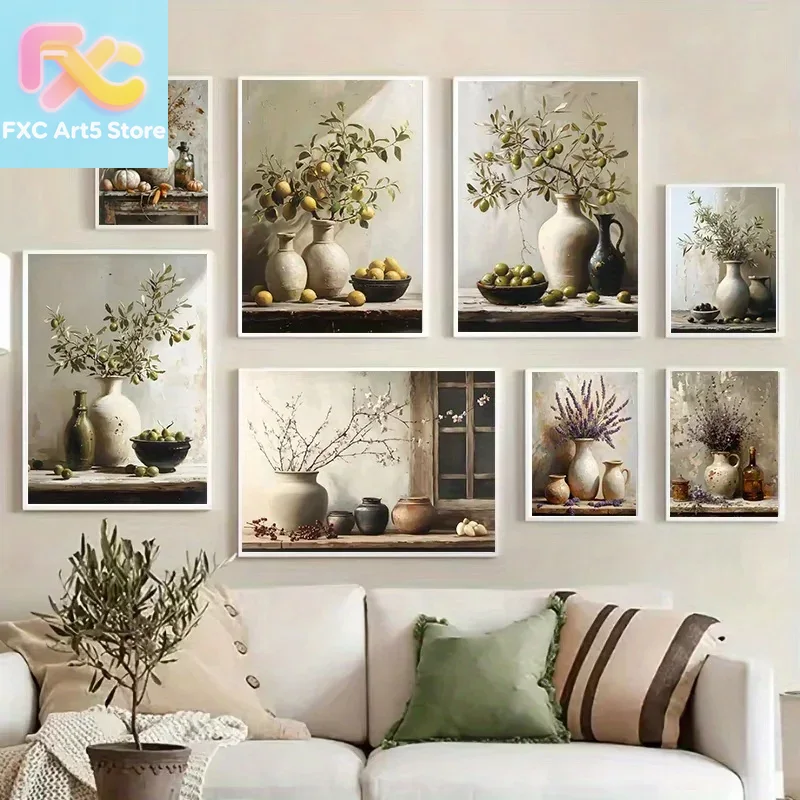 1pc frameloze 1pc Retro Stille - Family Tree Print recensie en prijs
